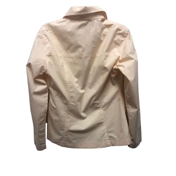 Tahari Women’s Yellow 3/4 Snap Button Up Collared Formal Casual Long Sleeve Blou - Picture 8 of 8